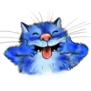 🤪 Эмодзи «Rinas Blue Cats» для Telegram