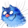 😏 Эмодзи «Rinas Blue Cats» для Telegram