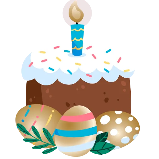🎂 Эмодзи «Пасха #XB #other» для Telegram