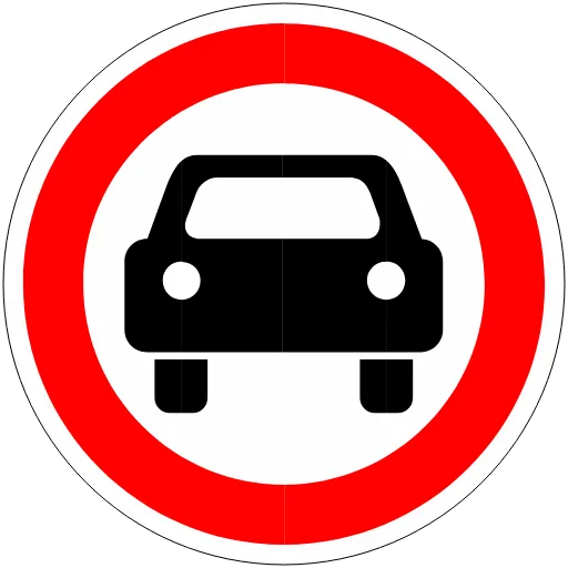 🚙 Эмодзи «Дорожные знаки ()» для Telegram