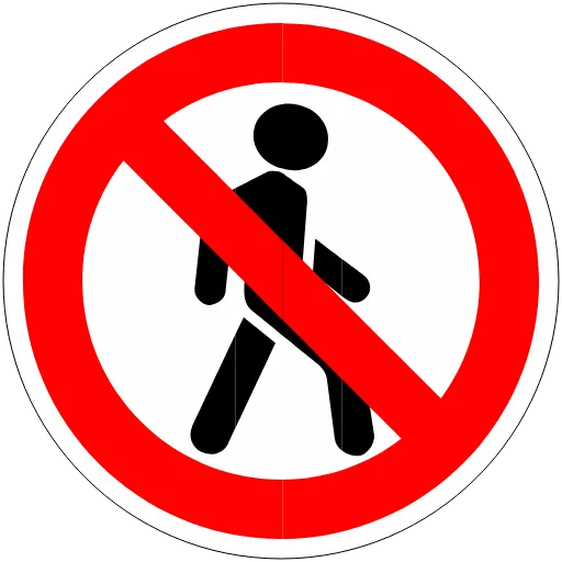 🚫 Эмодзи «Дорожные знаки ()» для Telegram