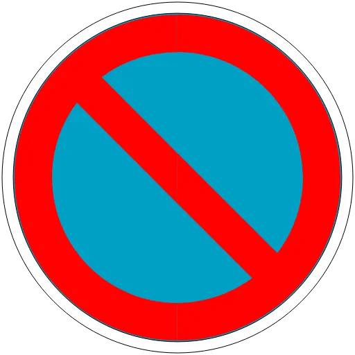 🚫 Эмодзи «Дорожные знаки ()» для Telegram