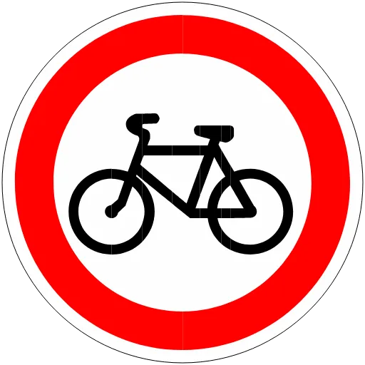 🚲 Эмодзи «Дорожные знаки ()» для Telegram
