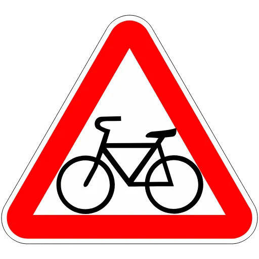 🚲 Эмодзи «Дорожные знаки ()» для Telegram
