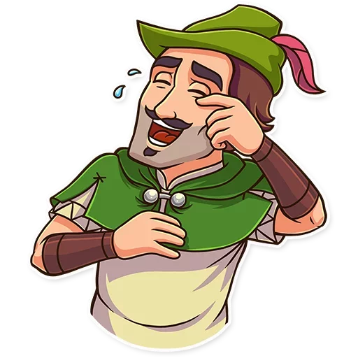 Стикерпак Robin Hood для Telegram — скачать