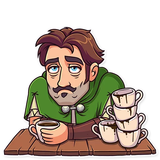☕️ Стикер «Robin Hood» для Telegram