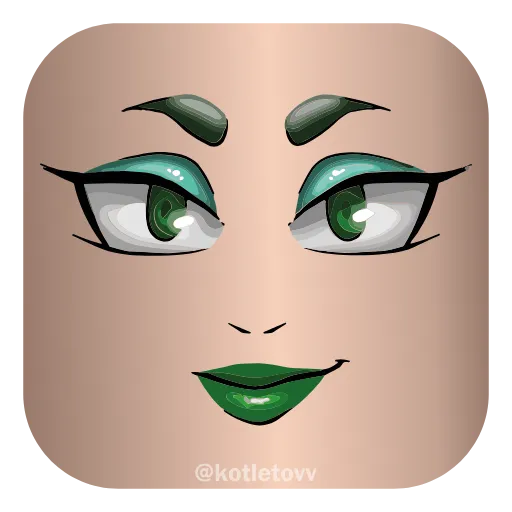 💅 Эмодзи «Roblox Faces 👉» для Telegram
