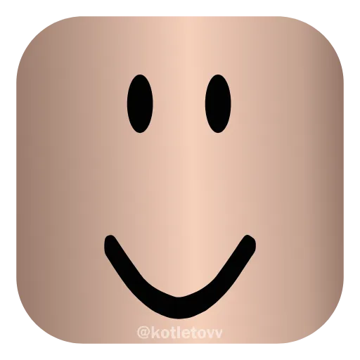 🙂 Эмодзи «Roblox Faces 👉» для Telegram