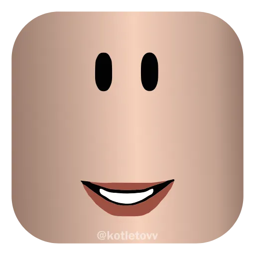 😃 Эмодзи «Roblox Faces 👉» для Telegram