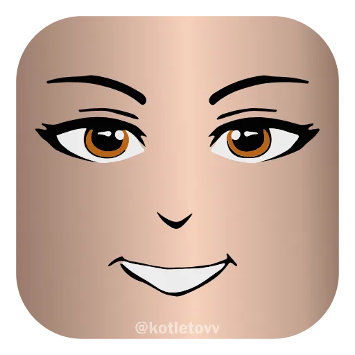 😀 Эмодзи «Roblox Faces 👉» для Telegram