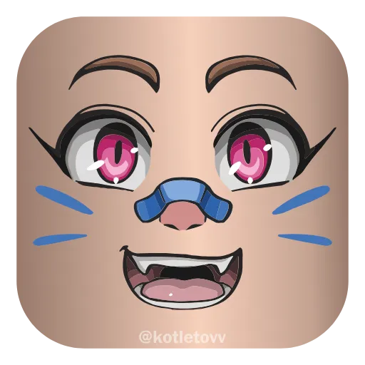 😃 Эмодзи «Roblox Faces 👉» для Telegram