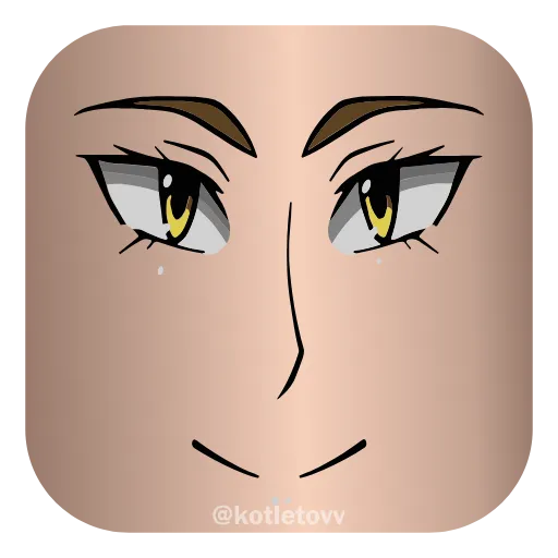 🙂 Эмодзи «Roblox Faces 👉» для Telegram