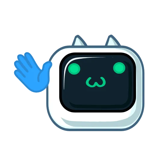 👋 Эмодзи «🤔Робокот» для Telegram