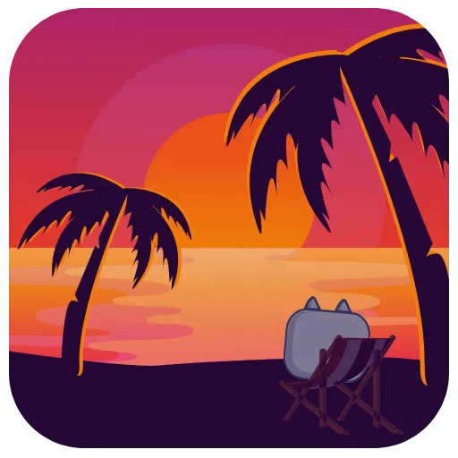 🌆 Эмодзи «🤔Робокот» для Telegram