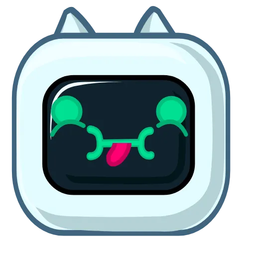 😝 Эмодзи «🤔Робокот» для Telegram