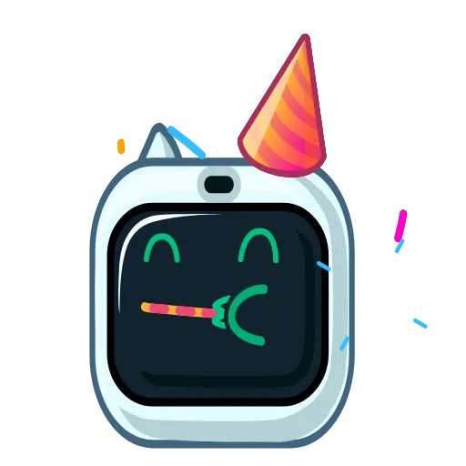 🥳 Эмодзи «🤔Робокот» для Telegram