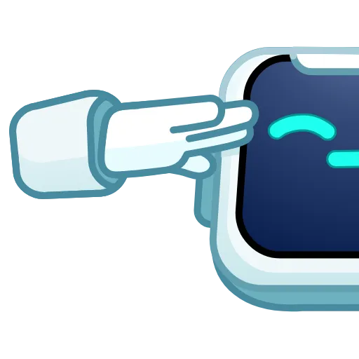 🫡 Стикер «Robo Emoji» для Telegram
