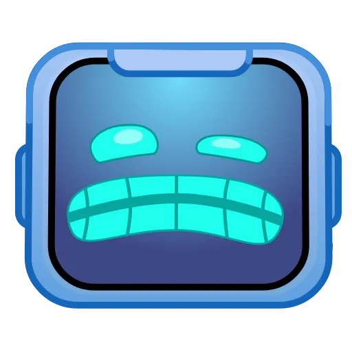 🥶 Стикер «Robo Emoji» для Telegram