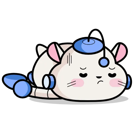 🫠 Эмодзи «Robo Nelly» для Telegram