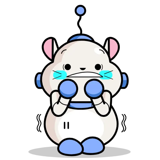 😨 Эмодзи «Robo Nelly» для Telegram