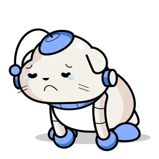 😔 Эмодзи «Robo Nelly» для Telegram