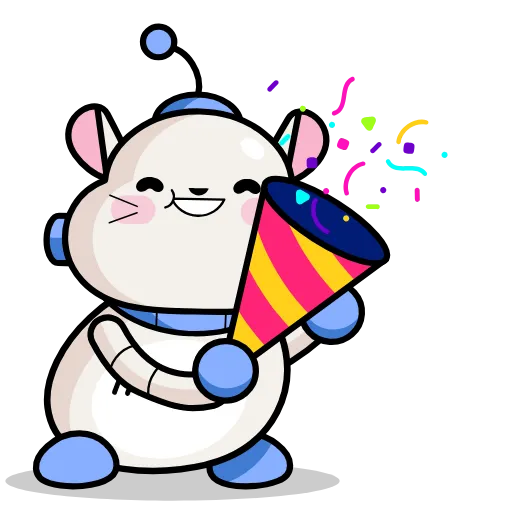 🥳 Эмодзи «Robo Nelly» для Telegram