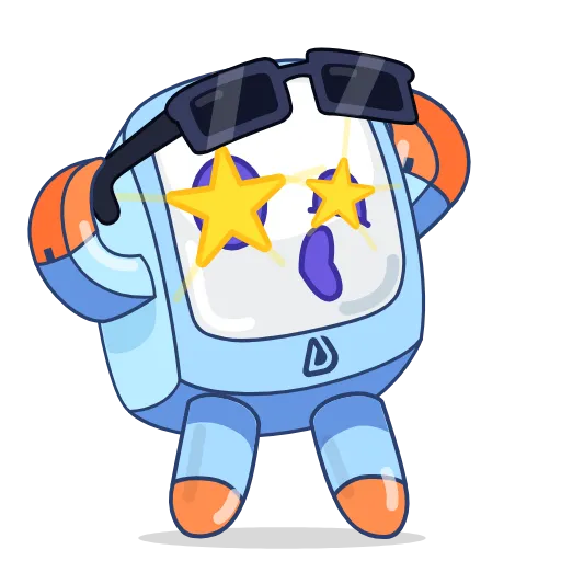 😎 Эмодзи «Robozhum» для Telegram