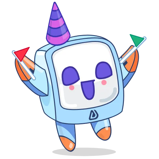 🥳 Эмодзи «Robozhum» для Telegram