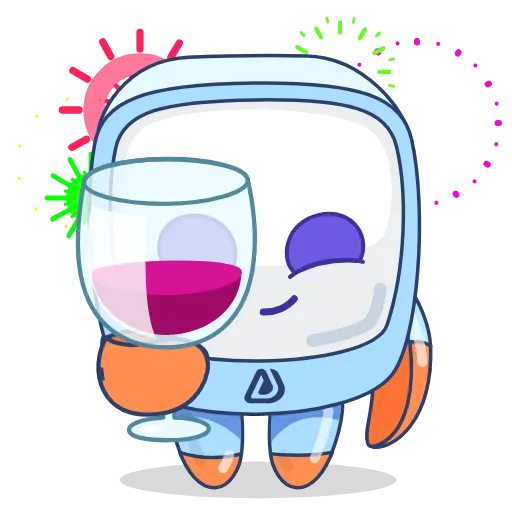 🍷 Эмодзи «Robozhum» для Telegram