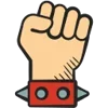 ✊ Эмодзи «Rock» для Telegram