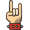 🤘 Эмодзи «Rock» для Telegram