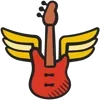 🎸 Эмодзи «Rock» для Telegram