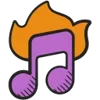 🎶 Эмодзи «Rock» для Telegram