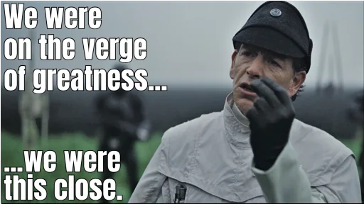 😔 Стикер «Rogue One» для Telegram
