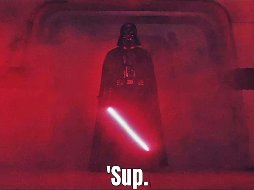 😈 Стикер «Rogue One» для Telegram