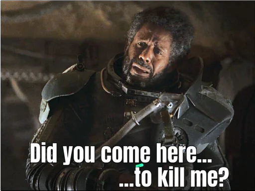 🤨 Стикер «Rogue One» для Telegram