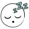 😴 Эмодзи «Очень Эмоциональная» для Telegram