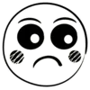😟 Эмодзи «Очень Эмоциональная» для Telegram
