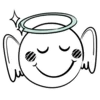 😇 Эмодзи «Очень Эмоциональная» для Telegram