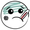 🤒 Эмодзи «Очень Эмоциональная» для Telegram