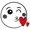 😘 Эмодзи «Очень Эмоциональная» для Telegram