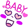 💜 Эмодзи «Очень Эмоциональная» для Telegram