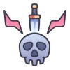 💀 Эмодзи «Role playing game» для Telegram