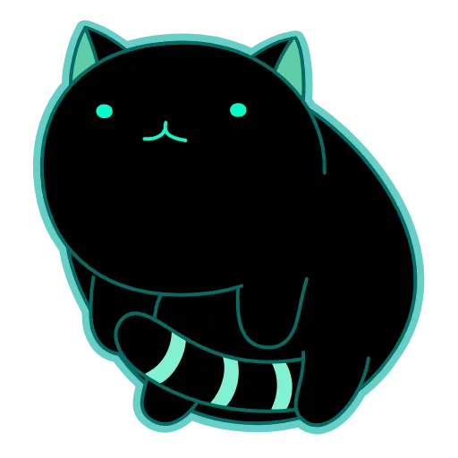 🙃 Эмодзи «Rolling Cats» для Telegram