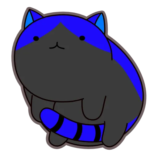 🙃 Эмодзи «Rolling Cats» для Telegram