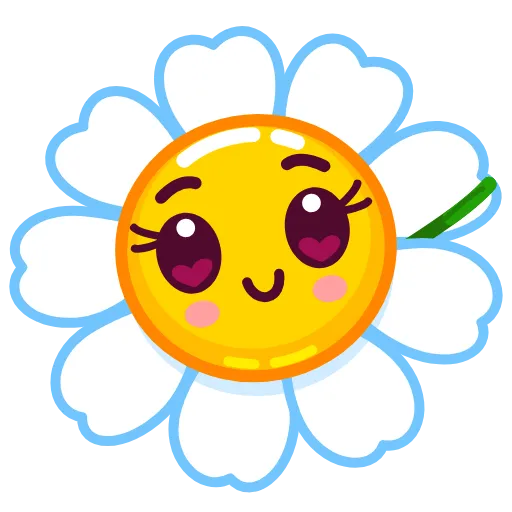 👋 Эмодзи «Romashka» для Telegram