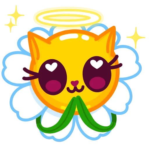 😇 Эмодзи «Romashka» для Telegram