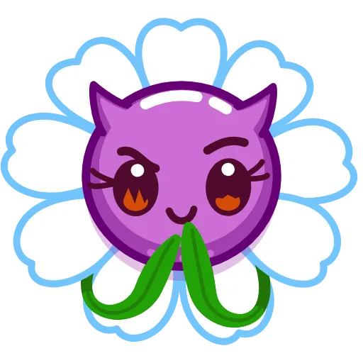 😈 Эмодзи «Romashka» для Telegram