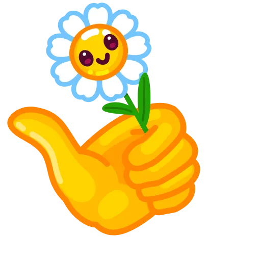 👍 Эмодзи «Romashka» для Telegram