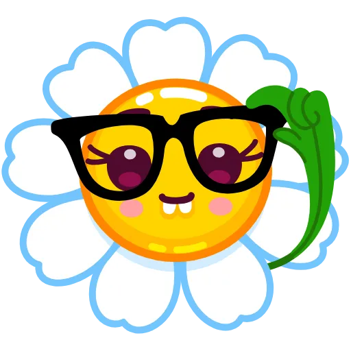 🤓 Эмодзи «Romashka» для Telegram